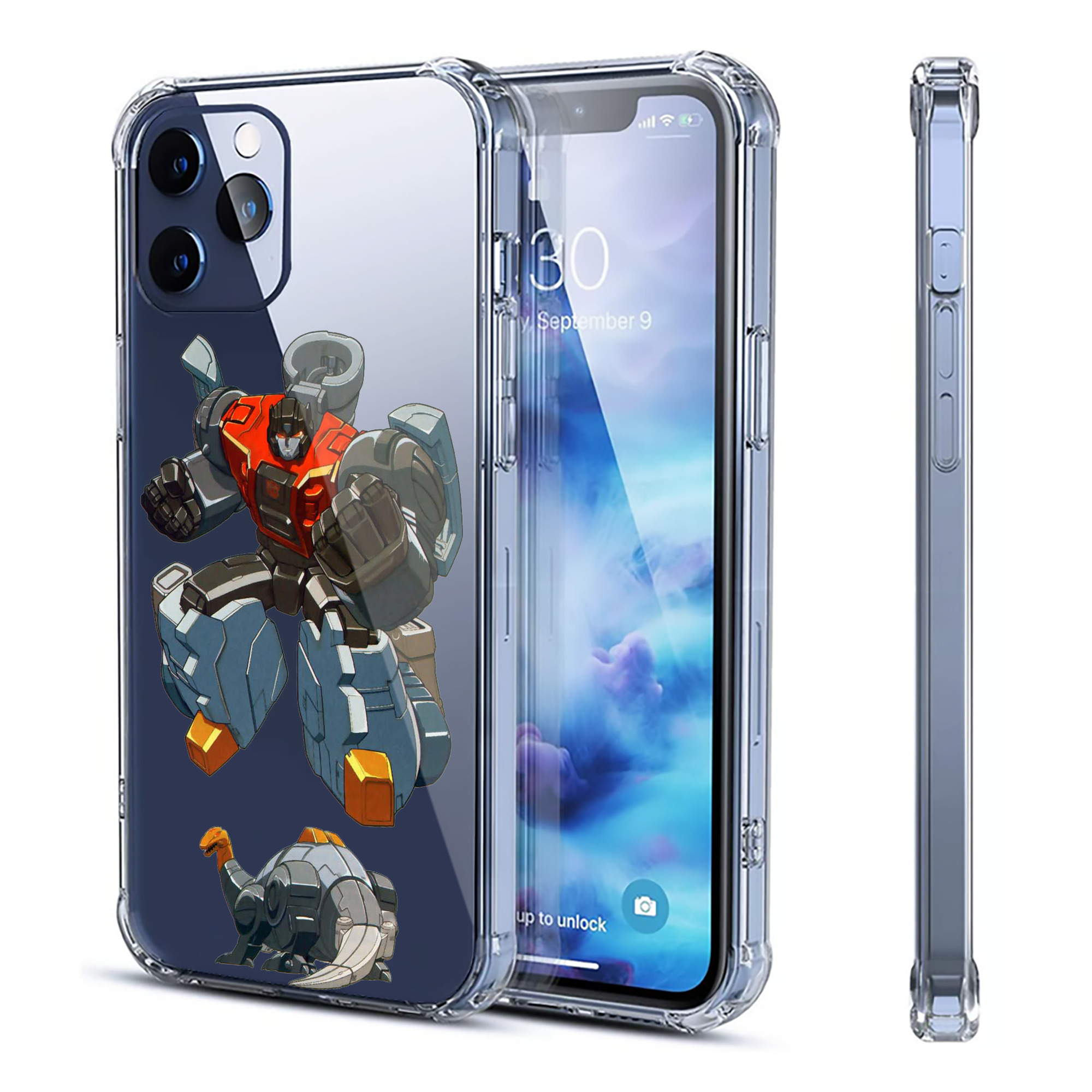 （画像用）  【iPhone 12シリーズ対応】透明スマホケース（クリアソフトケース）